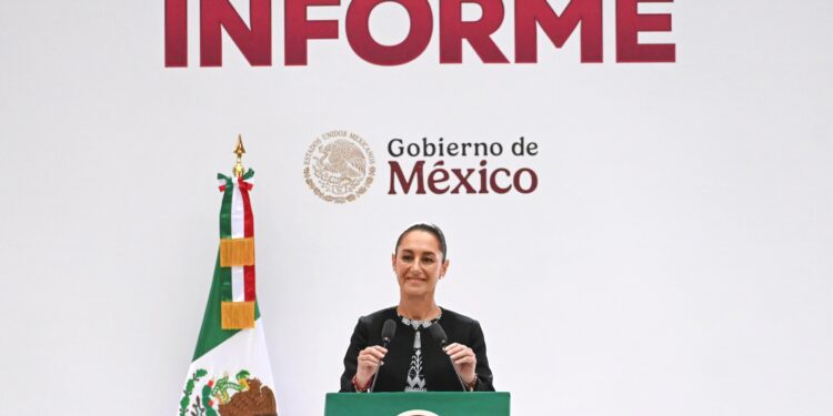 Claudia Sheinbaum presenta su primer informe de gobierno