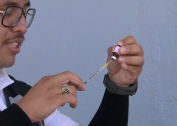 Jornada de vacunación contra el sarampión en Meoqui