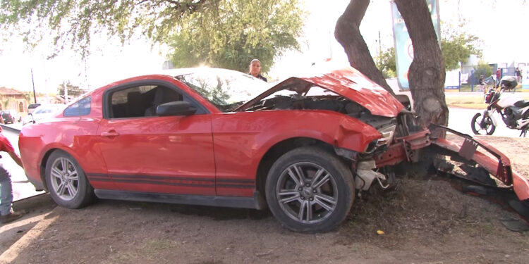 Accidente en Delicias involucró a presuntos militares