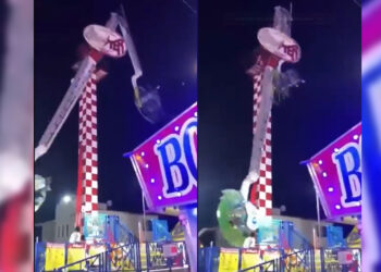 Falla juego mecánico en Feria de San Miguel Arcángel y deja varios heridos