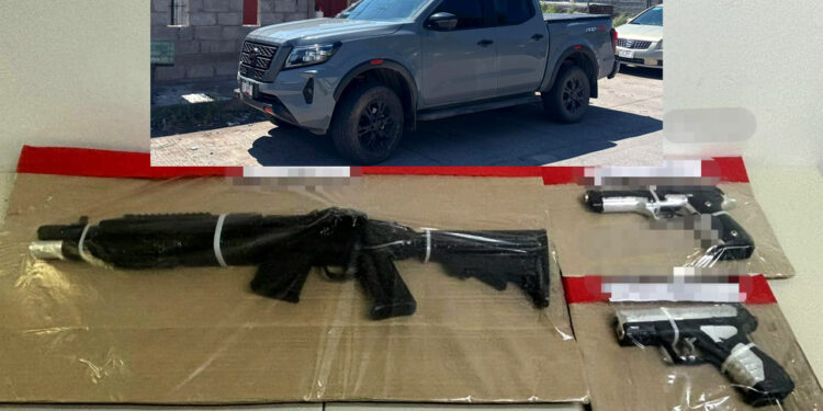 Detienen a joven de 15 años con 3 armas de fuego en el Cerro de La Cruz