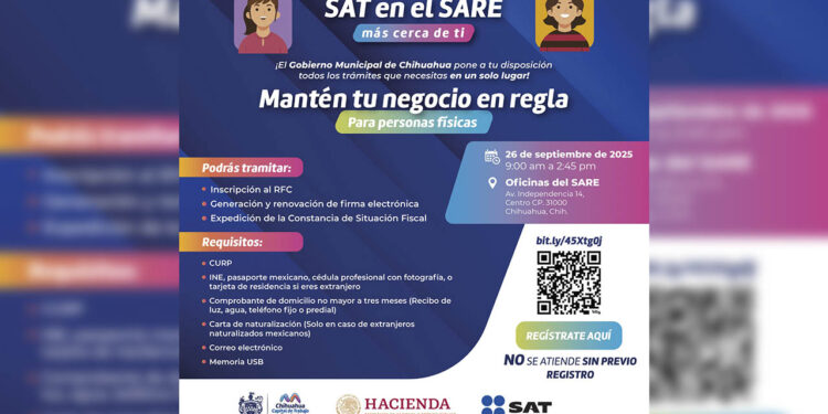 Tramita las licencias y permisos para tu negocio con programa “SAT en el SARE”