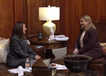 Gobernadora se reúne con presidenta del Tribunal Superior de Justicia