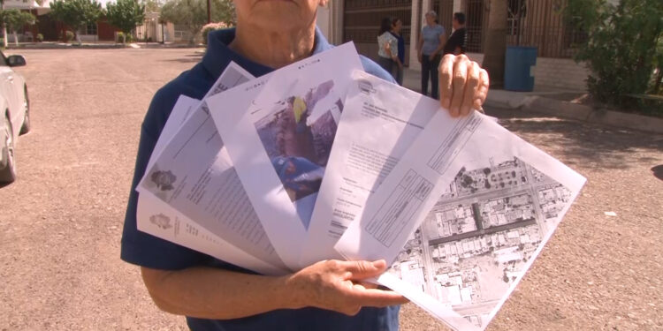 Vecinos de Delicias denuncian tuberías obsoletas desde los años 60