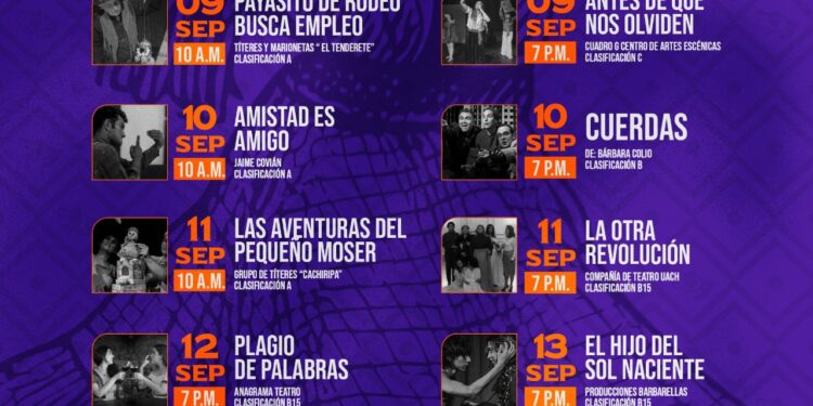 Regresa la Muestra Municipal de Teatro en Chihuahua