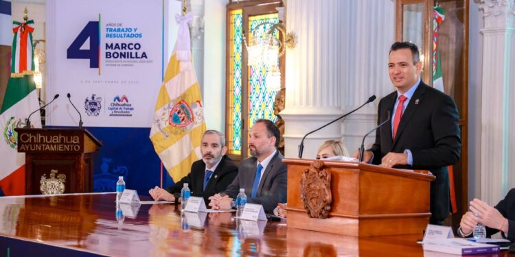 Alcalde Marco Bonilla presenta cuarto informe de gobierno