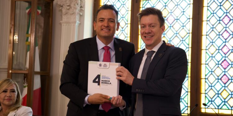 Alcalde Marco Bonilla presenta cuarto informe de gobierno