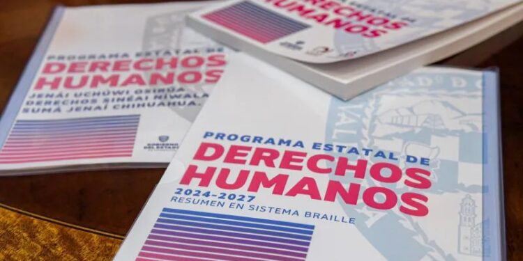Presentan Programa Estatal de Derechos Humanos en braille y rarámuri