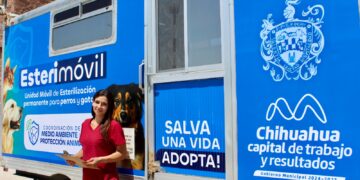 Atenderá Esterimóvil a perros y gatos en centro comunitario Chihuahua 2000