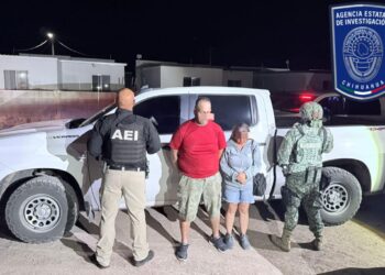 Detienen a pareja por presuntos delitos contra la salud en Aldama