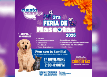 Feria de mascotas en Chihuahua celebra el Día de Muertos