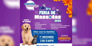 Feria de mascotas en Chihuahua celebra el Día de Muertos