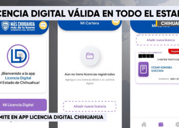 Chihuahua lanza licencia de conducir digital con validez oficial