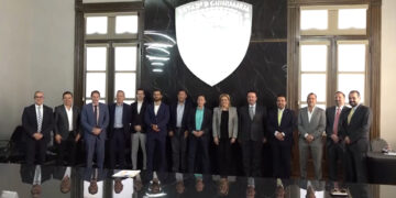 Gobernadora Maru Campos se reúne con líder nacional de Coparmex