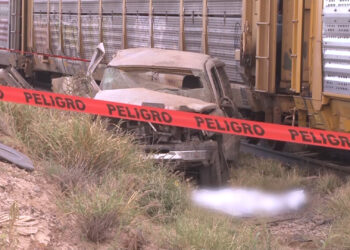 Mujer muere tras ser impactada por el tren en Estación Saucillo