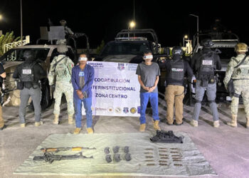 Detienen a dos guatemaltecos armados en Coyame