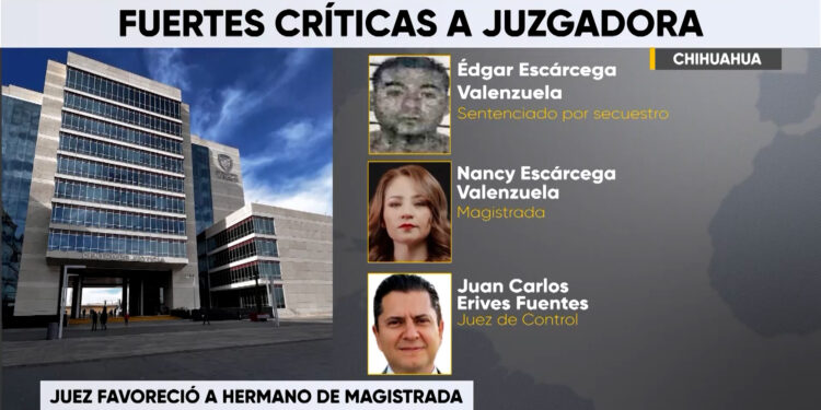 Investigan semilibertad de hermano de magistrada