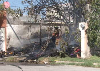 Incendio en casa utilizada como “picadero” en Delicias
