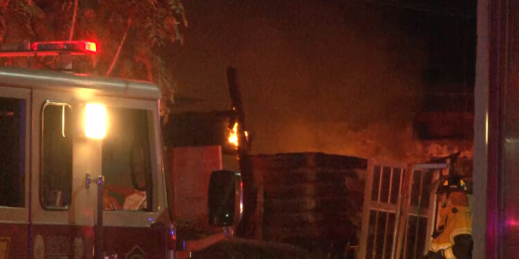 Pareja pierde la vida durante incendio en la colonia Granjas