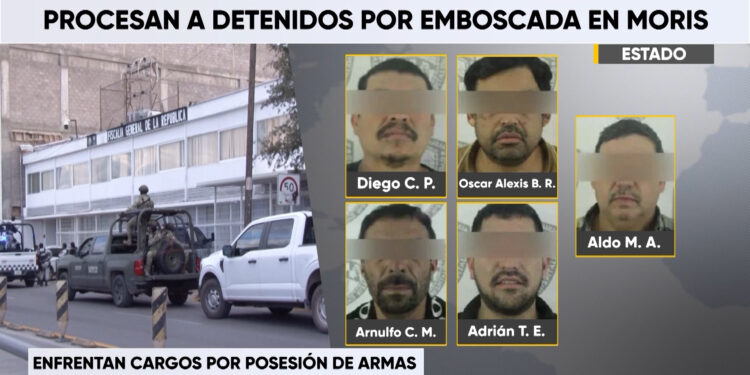 Vinculan a proceso a nueve detenidos en Moris