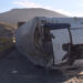 Tráiler con 26 toneladas de carne vuelca sobre la carretera Chihuahua-Aldama