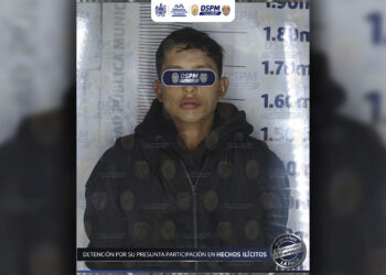 Detienen a probable responsable de  robo a local comercial en Villas del Real