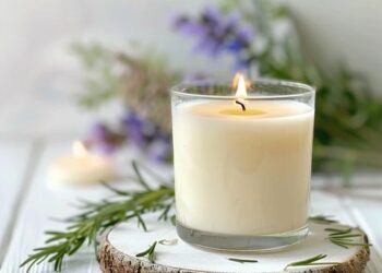 Velas caseras aromáticas con ingredientes fáciles