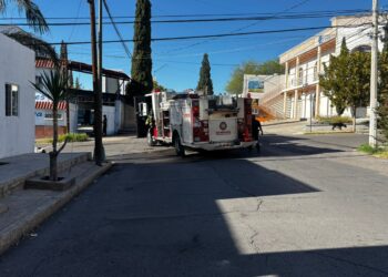 Incendio en antiguas oficinas de Excursiones Chihuahua