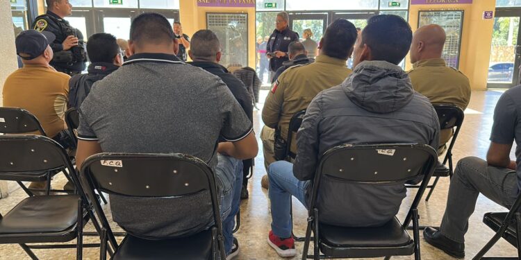 Realizan examen toxicológico a elementos de la DSPM