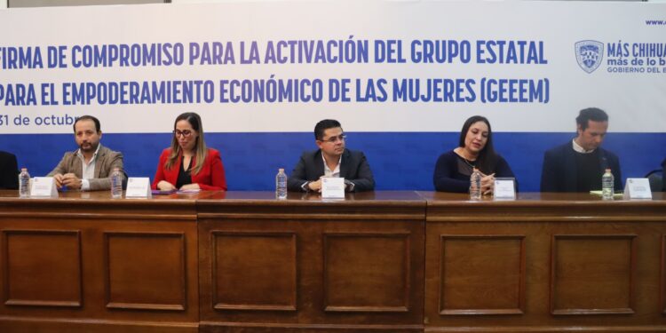 Firman acuerdo para fortalecer el empoderamiento económico de las mujeres en Chihuahua