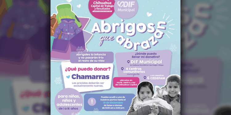 Invitan a participar en la campaña “Abrigos que Abrazan” 2025