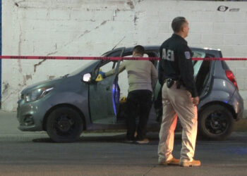 Aseguran vehículo tras ataque a balazos en avenida Juan Escutia