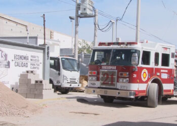Conato de incendio en bodega de alimentos en Delicias