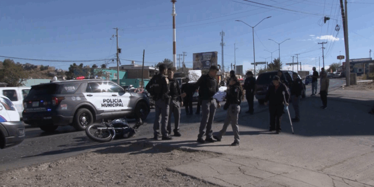 Choque dejó a policía herido en la Pacheco