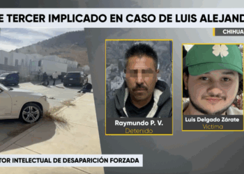 Cae tercer implicado en caso de Luis Alejandro