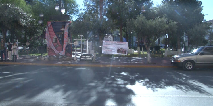 Habitantes de Ladrilleras Norte bloquean avenida Aldama por falta de agua