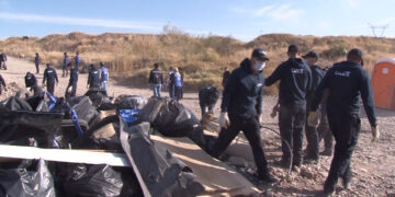 Más de 500 toneladas de basura retiradas del río Sacramento