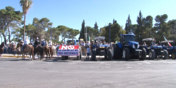 Se manifestaron contra la Ley de Aguas Nacionales en Delicias