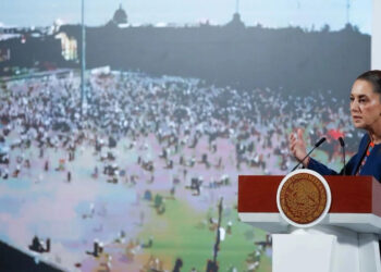 Sheinbaum asegura que la oposición está “desesperada” tras movilización de la “Generación Z”