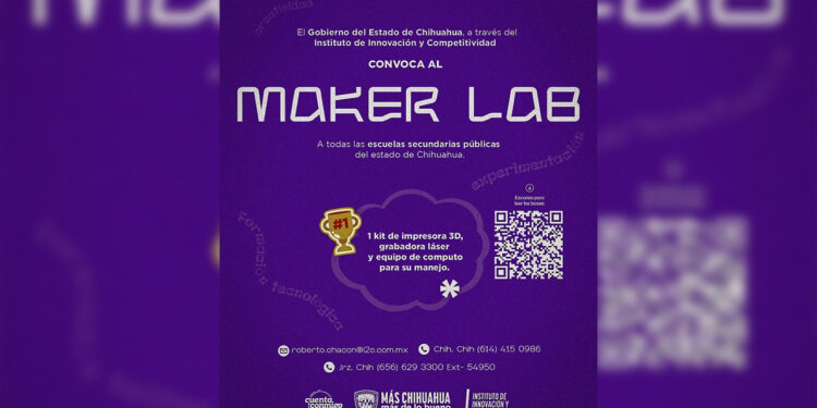 Invitan a secundarias públicas a participar en la convocatoria Maker Lab