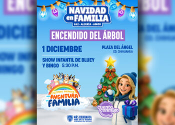 Navidad en Chihuahua: Encendido del árbol en la Plaza del Ángel el 1 de diciembre