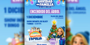 Navidad en Chihuahua: Encendido del árbol en la Plaza del Ángel el 1 de diciembre