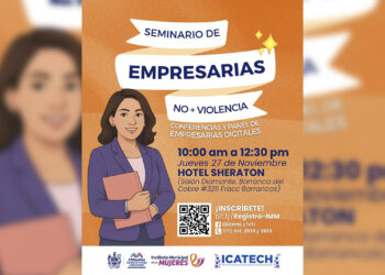 Invitan al Seminario de Empresarias “No + Violencia”