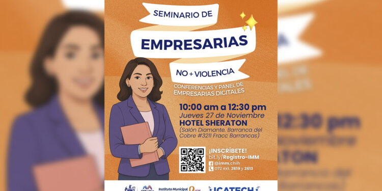 Invitan al Seminario de Empresarias “No + Violencia”