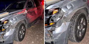 Senador Mario Vázquez resulta ileso tras accidente en carretera