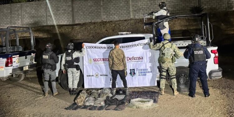 Cae menor de 16 años con armamento en Balleza