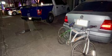 Ciclista alcoholizado es atropellado en Paseos de Chihuahua