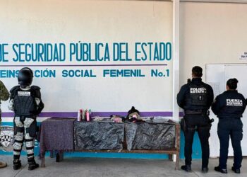 Realizan revisión en el CERESO Femenil No. 1 de Aquiles Serdán