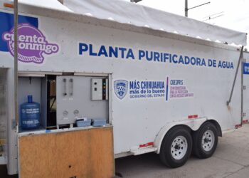 Coespris distribuye más de 5 mil litros de agua potable en comunidades rurales