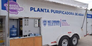 Coespris distribuye más de 5 mil litros de agua potable en comunidades rurales